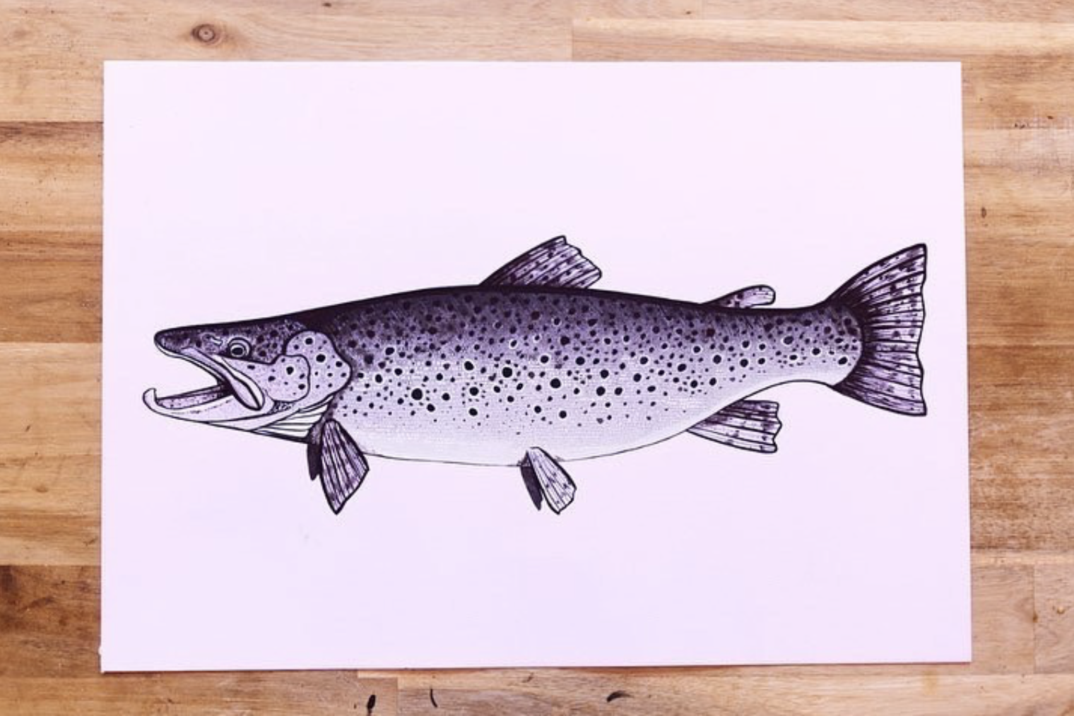 Example ink drawing
